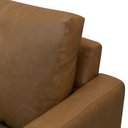 Ver imagem 7 de Sofá 3 Lugares para Sala Living 252cm Merli L08 Couro Camel - Mpozenato