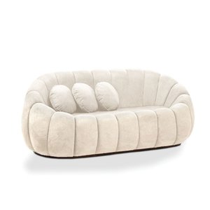 Sofá 2 Lugares Orgânico para Sala Cloud Bouclê E03 - D'rossi