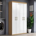 Ver imagem 2 de Armario Multiuso Duplo 4 Portas 103 Cm 2000194 Atacama Off White Armoveis