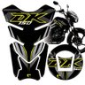Protetor de Tanque Adesivo Moto Haojue Dk 150 Preto Cor Preto - 1