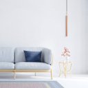 Ver imagem 3 de Pendente Tubo Cilindro Cobre New Alumínio 50 cm p/ LED MR11 ST642