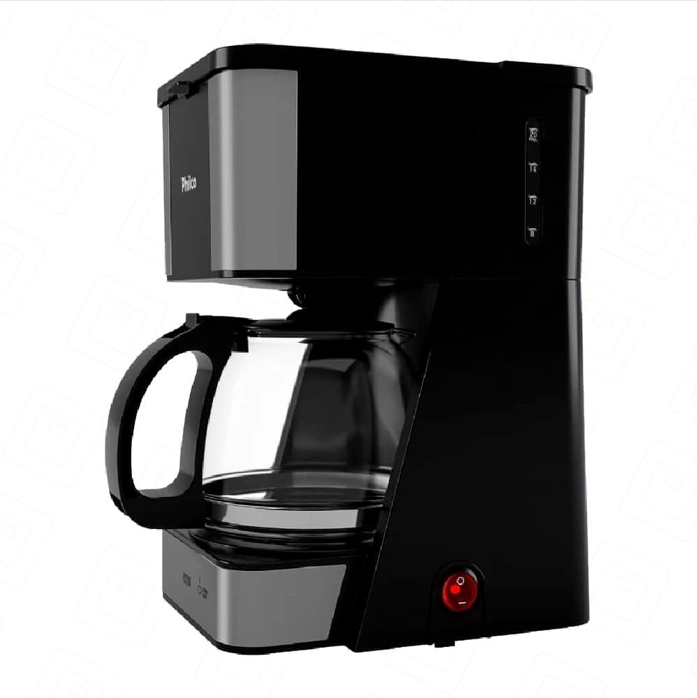 Cafeteira Philco Pcf20a Jarra de Vidro 720ml 20 Cafes 650w-preto - 220v - 6