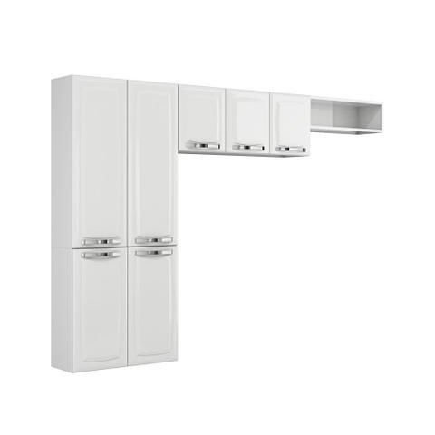 Cozinha Compacta Itatiaia Rose 3 Peças Branco