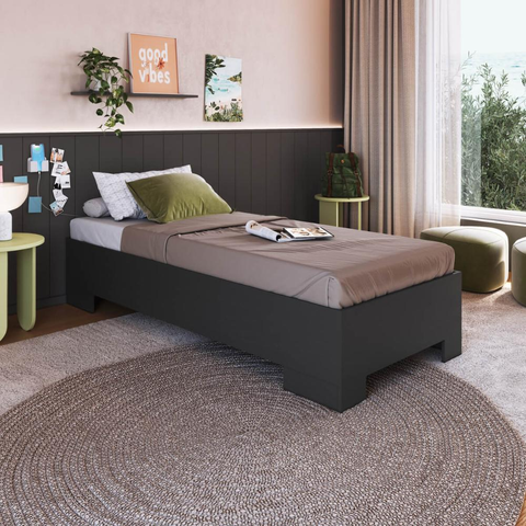 Cama Solteiro Xangai para Colchões 78x188 cm CX1080 Art In Móveis