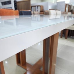 Sala de Jantar 180x90 6 Cadeiras Gabi Bom Pastor - 4