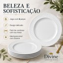 Ver imagem 2 de Jogo de 6 Pratos Divine 19cm Sobremesa