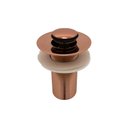 Ver imagem 3 de Válvula Pia Lavatório Ralo Click Pequeno Rose Gold Brilhante 7/8 Metal