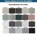 Ver imagem 7 de Sofá-cama 2 Lugares Mh-1606 Herval 146 Cm Colchão Casal Linho Cinza C