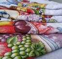 Ver imagem 2 de Kit 20 Panos de Prato 100% Algogao 38x65 Estampado Pe de Gal
