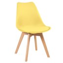 Ver imagem 2 de KIT - 5 x cadeiras Leda - Amarelo