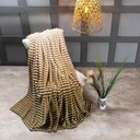 Ver imagem 2 de Cobertor Queen Fluffy Manta Flannel Ultrasoft Gold