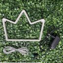 Ver imagem 2 de Luminária de Parede Coroa Led Neon 25cm 3D Gold Print 110V-220V