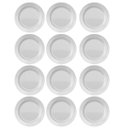 Ver imagem 1 de Prato Raso Menu de Vidro Opaline 26,5cm 12 Unidades - Nadir 5543