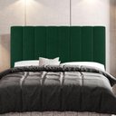 Ver mais imagens de Kit Cabeceira E Baú Cama Box Queen 160Cm Suede Verde