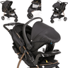 Carrinho de Bebe com Bebe Conforto Galzerano Cross Preto Cobre - 3