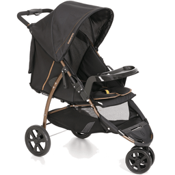 Carrinho de Bebe com Bebe Conforto Galzerano Cross Preto Cobre - 4