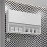 Armário Aéreo para Cozinha 100cm Luna M05 Branco - Inoviza - 2