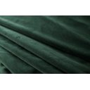 Ver imagem 5 de Cabeceira Casal Curva Luxo Estofada com Tachas 140x60 - Suede Verde Esmeralda - Tachas Fume