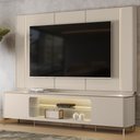 Ver imagem 2 de Rack para Sala Led com Painel para Tv 70 Pol Elysia L05 Off White Fosco - Lyam Decor