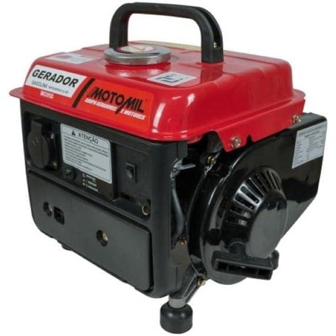Gerador a Gasolina 800w 220v Mg-950 Monofásico - Motomil