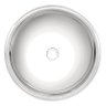 Lavabo Redonda em Aço Inox Alto Brilho 34 cm - Tramontina - 1