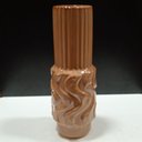 Ver imagem 3 de Vaso Decorativo Enfeite Casa Cerâmica 30x10x10cm Bege