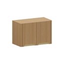 Ver imagem 1 de Armário Aéreo para Geladeira 60cm 2 Portas Lúmia Luciane Móv Freijó