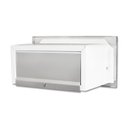 Ver imagem 4 de Caixa de Correio Carta F Inox Polido Brilhante Espelhado C Tarja Preta 20 Cm Profundidade