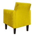 Ver imagem 3 de Poltrona Jade Amarelo Slk Decor