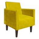 Ver imagem 1 de Poltrona Jade Amarelo Slk Decor