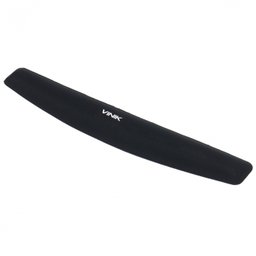 APOIO DE PULSO EM GEL COM ACABAMENTO EM TECIDO PRETO PARA TECLADO - APG-10P - 1