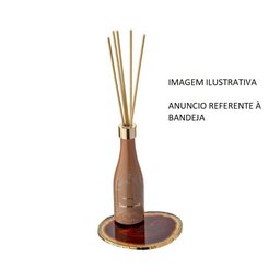 Bandeja Ágata Para DIfusor De Aromas Pedra Chique Luxo Top:Verde - 2