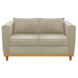 Kit Sofá 2 Lugares e 2 Poltronas Europa Linho Bege - Am Decor - 7