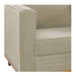Kit Sofá 2 Lugares e 2 Poltronas Europa Linho Bege - Am Decor - 10