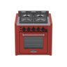 Fogao a Gas de Embutir 4 Bocas Venax Temis Vermelho 127v - 1
