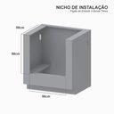 Ver imagem 3 de Fogao a Gas de Embutir 4 Bocas Venax Temis Vermelho 127v