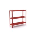 Ver imagem 1 de ESTANTE DE AÇO MULTIUSO PANDIN EDP03SR - VERMELHO EDP03SR M.U. C#20 P#26