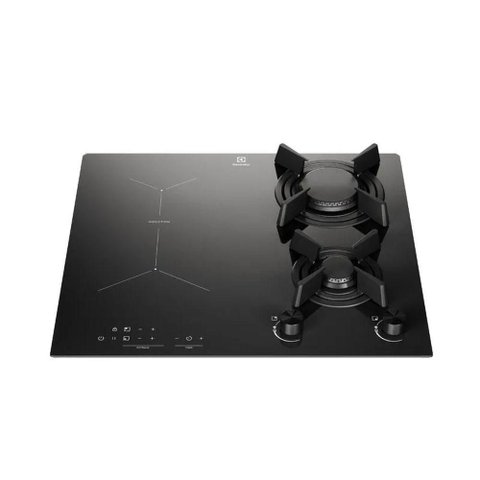Cooktop 4 Bocas de Indução e a Gás Electrolux Híbrido 2 de Indução e 2 a Gás Ie62h 220v