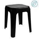 Ver imagem 5 de Banqueta Plástica 140k Reforçada Preta 34x34x41cm Bf3 Astra