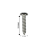 Parafuso Inox Aat Panela Phillips 5.5x25 Phillips Caixa 50 Pcs - 4