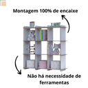 Ver imagem 6 de Nicho Organizador 100% Mdf com 4 Prateleiras para Escritório