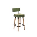 Ver imagem 2 de Kit com 3 Banqueta Barcelona - Couríssimo Verde