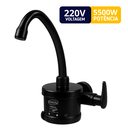 Ver imagem 2 de Torneira Elétrica Plus para Cozinha de Parede Bica Alta 4 Temperaturas Preto 5500W / 220V Durín