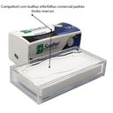 Ver imagem 7 de Toalheiro Acrílico Comercial Fino para Toalhas Interfolhadas Centauri Acrílicos TC-P-F