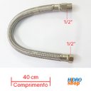Ver imagem 3 de Flexível Malha de Aço 40cm 1/2" Alta Vazão - 4644340j
