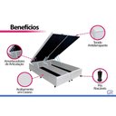 Ver mais imagens de Cama Box Baú Crc Queen +Colchão Molas Libertá Inovaflex 158