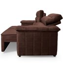 Ver imagem 6 de Sofá Retrátil Reclinável 3 Lugares com Molas 2,00m Quantum Suede Velut Marrom - King House