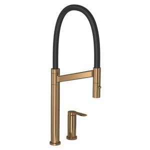 Torneira Misturador Monocomando Deca Colore 2289.gl.rd.pt de Bancada Red Gold/preto