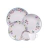 Aparelho de Jantar 20 Peças Porcelana Decorada Aura Tramontina - 1