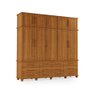 Guarda-roupa com 5 Portas Nancy Carvalho New - 1